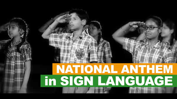 National Anthem: ఈ వీడియోను చూస్తే మీ మనసు పులకించక మానదు.. సైన్ లాంగ్వేజ్లో జాతీయ గీతం పాడిన విద్యార్థులు..