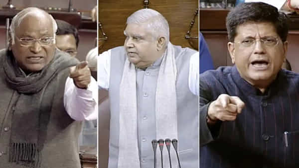 Parliament Row: చిన్న పిల్లల్లా ప్రవర్తించకండి.. బీజేపీపై ఖర్గే వ్యాఖ్యలపై రాజ్యసభలో రచ్చ.. సభ్యుల తీరుపై రాజ్యసభ ఛైర్మన్ ధన్కడ్ ఆగ్రహం..
