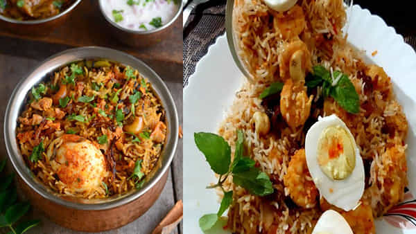 Prawn Biryani: సీఫుడ్ లవర్స్ కోసం.. కొబ్బరిపాలతో కోడి గుడ్డు, రొయ్యల బిర్యానీ రెసిపీ.. ట్రై చేసి ఎంజాయ్ చేయండి