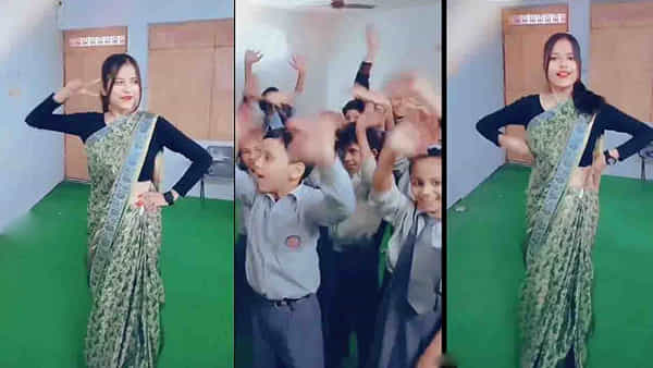 Viral Video: స్టూడెంట్స్తో కలిసి డాన్స్ చేసిన అందాల టీచరమ్మ.. ఫైర్ అవుతోన్న నెటిజన్లు