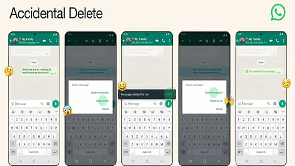 WhatsApp: ఎక్సలెంట్ ఫీచర్.. డిలీట్ ఫర్ ఎవ్రీవన్కి బదులుగా డిలీట్ ఫర్ మీ చేశారా.. నో వర్రీ
