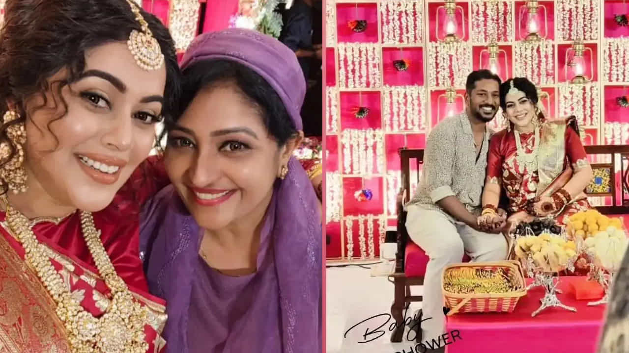 ప్రస్తుతం పూర్ణ సీమంతం వేడుక ఫొటోలు, వీడియోలు సోషల్ మీడియాలో వైరల్ అవుతోన్నాయి. పలువురు సినిమా తారలు, అభిమానులు పూర్ణ దంపతులకు శుభాకాంక్షలు తెలియజేస్తున్నారు.