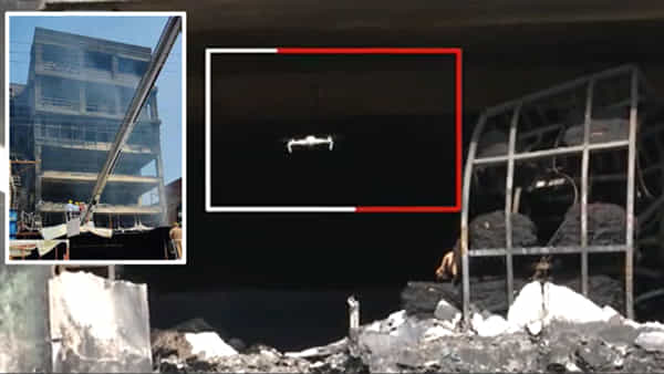 Secundrabad Fire: డెక్కన్ మాల్లోకి డ్రోన్ కెమెరా.. బిల్డింగ్ వెనుక వెైపున రెండు డెడ్బాడీలు ఎవరివంటే..