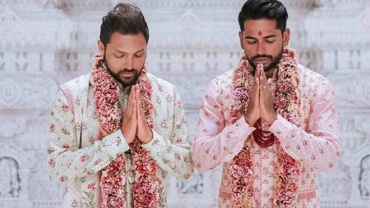 2016లో స్నేహితురాలి ద్వారా పరిచయమైన అమిత్-ఆదిత్య 2019లో అమెరికాలోని న్యూజెర్సీలో హిందూ సంప్రదాయం ప్రకారం తమ పెద్దలను ఒప్పించి పెళ్లి చేసుకున్నారు.