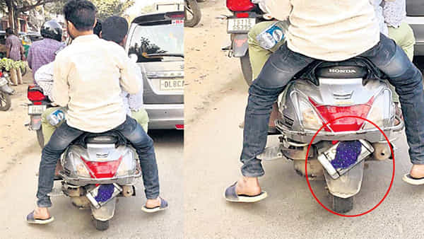 Hyderabad: ఫైన్ పడకూడదని ఇలా నంబర్ ప్లేట్కి మాస్క్ పెడుతున్నారా.. అయితే డైరెక్ట్ జైలుకే