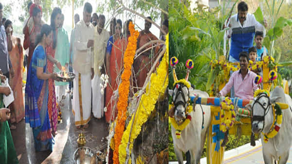 Sankranti: నారావారి పల్లెలో సంక్రాంతి సందడి.. గ్రామస్థులతో కలిసి వేడుకలను జరుపుకోనున్న నారా, నందమూరి ఫ్యామిలీలు