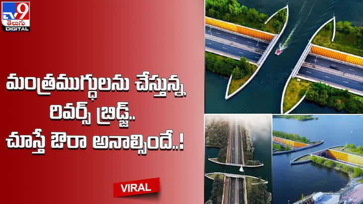 మంత్రముగ్ధులను చేస్తున్న రివర్స్ బ్రిడ్జ్.. చూస్తే ఔరా అనాల్సిందే.. మంత్రముగ్ధులను చేస్తున్న రివర్స్ బ్రిడ్జ్.. చూస్తే ఔరా అనాల్సిందే..