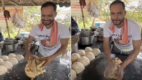 Viral Video: ఎవర్రా మీరంతా.. పీఠై పరాఠా పేరుతో కుంభీపాకం చేసేస్తున్నాడు.. చూస్తేనే.. దేవుడా..