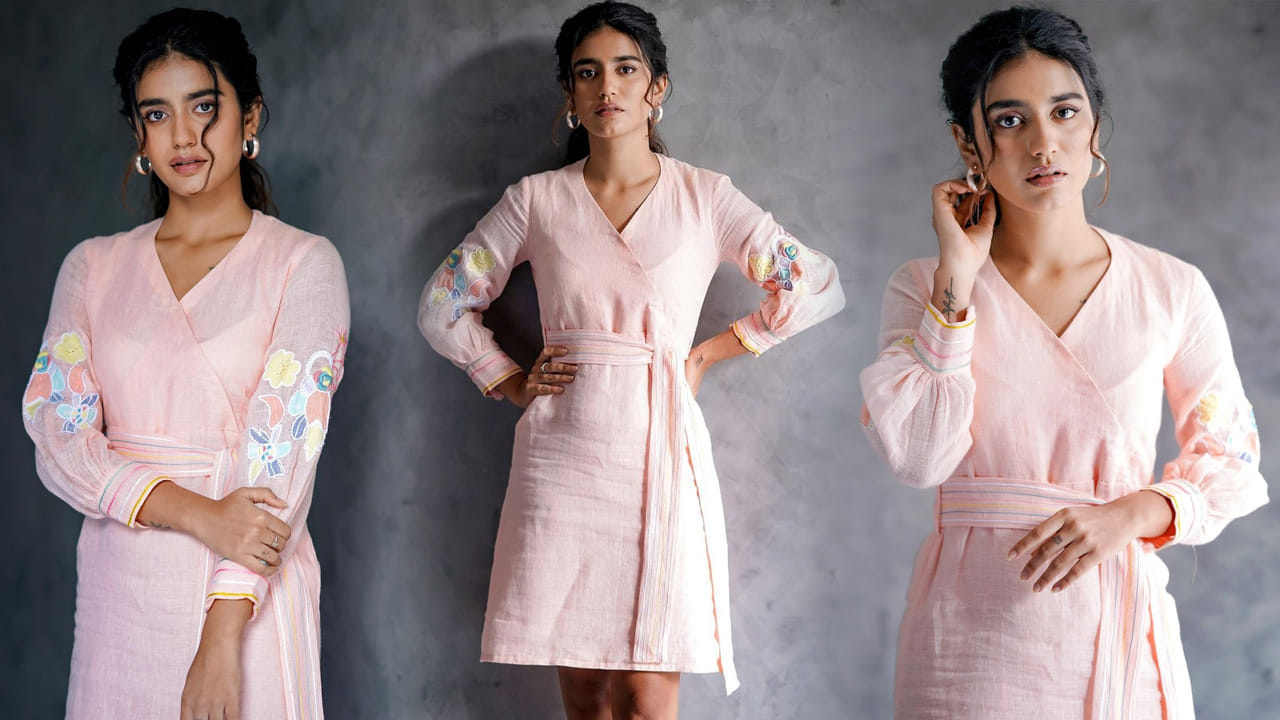 వింక్ గర్ల్ గా సోషల్ మీడియాను షేక్ చేసింది అందాల కుర్రది ప్రియా ప్రకాష్ వారియర్ . మంచి క్రేజ్ అందుకున్న ఈ బ్యూటీ పూర్తిస్థాయిలో సక్సెస్ కాలేకపోయింది. కానీ ఈ అమ్మడు సోషల్ మీడియాలో షేర్ చేసే ఫొటోస్ కు కుర్రకారు ఉక్కిరి బిక్కిరి అవుతుంటారు.. గ్లామర్ డోస్ తో అందరిని కట్టిపడేస్తుంది.