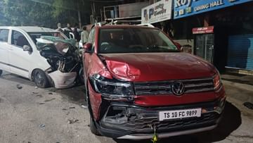 Hyderabad: న్యూఇయర్‌ వేళ హైదరాబాద్‌లో విషాదం.. ఆగి ఉన్న కార్లపైకి దూసుకెళ్లిన మరో కారు.. ఇద్దరు మృతి