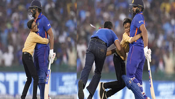 IND vs NZ: మైదానంలోకి దూసుకొచ్చి రోహిత్ను హత్తుకున్న బుడ్డోడు.. హిట్మ్యాన్ ఏం చేశాడో తెలుసా? వైరల్ వీడియో