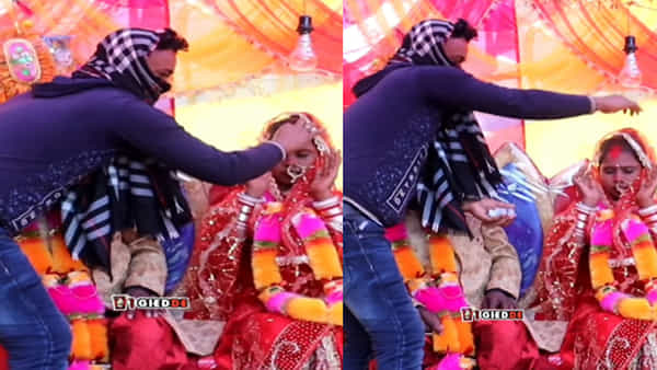 Trending Video: వరుడి ముందే వధువుతో ఆ పని చేసిన యువకుడు.. అతని ఎక్స్ప్రెషన్స్ కు ఫిదా అవుతున్న నెటిజన్లు..