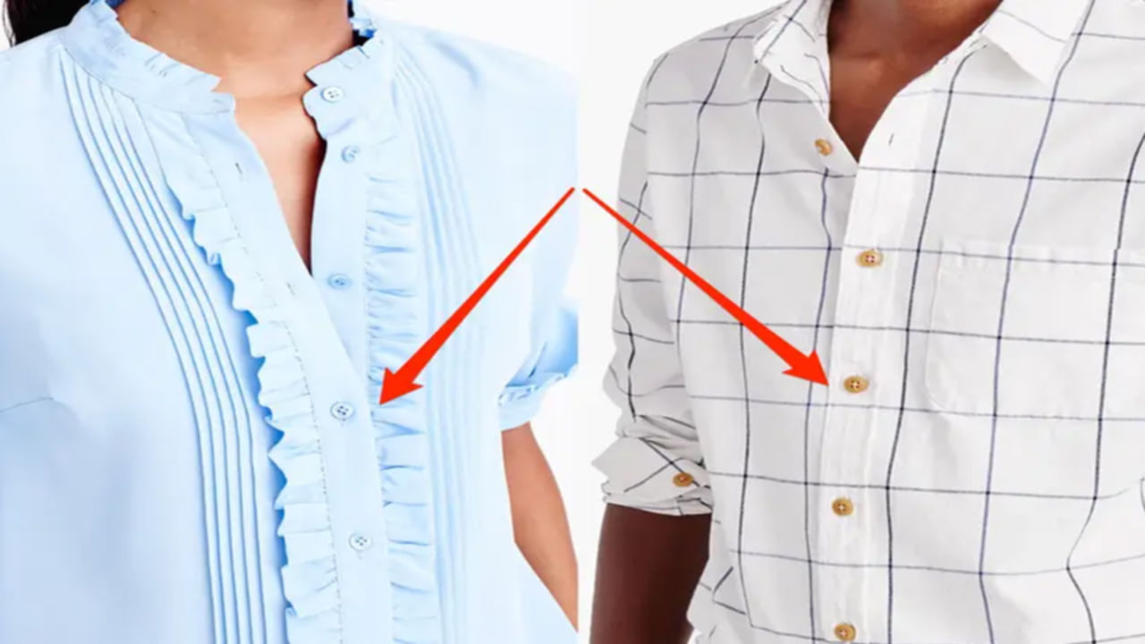 Shirt Side Buttons: అమ్మాయిల చొక్కాలకు ఎడమ వైపు, పురుషుల చొక్కాలకు కుడి వైపు బటన్లు ఎందుకు ఉంటాయో తెలుసా..
