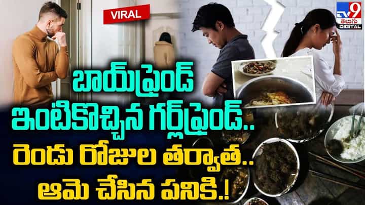 బాయ్ఫ్రెండ్ ఇంటికొచ్చిన గర్ల్ఫ్రెండ్.. రెండు రోజుల తర్వాత.. ఆమె చేసిన పనికి !! బాయ్ఫ్రెండ్ ఇంటికొచ్చిన గర్ల్ఫ్రెండ్.. రెండు రోజుల తర్వాత.. ఆమె చేసిన పనికి !!