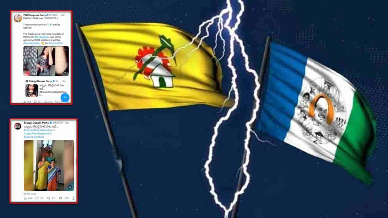 Andhra Pradesh: కోడి పుంజుల కొట్లాటను తలదన్నేలా సోషల్ మీడియాలో టీడీపీ- వైసీపీ ఫైట్.. వీడియోలు మామూలుగా లేవుగా..