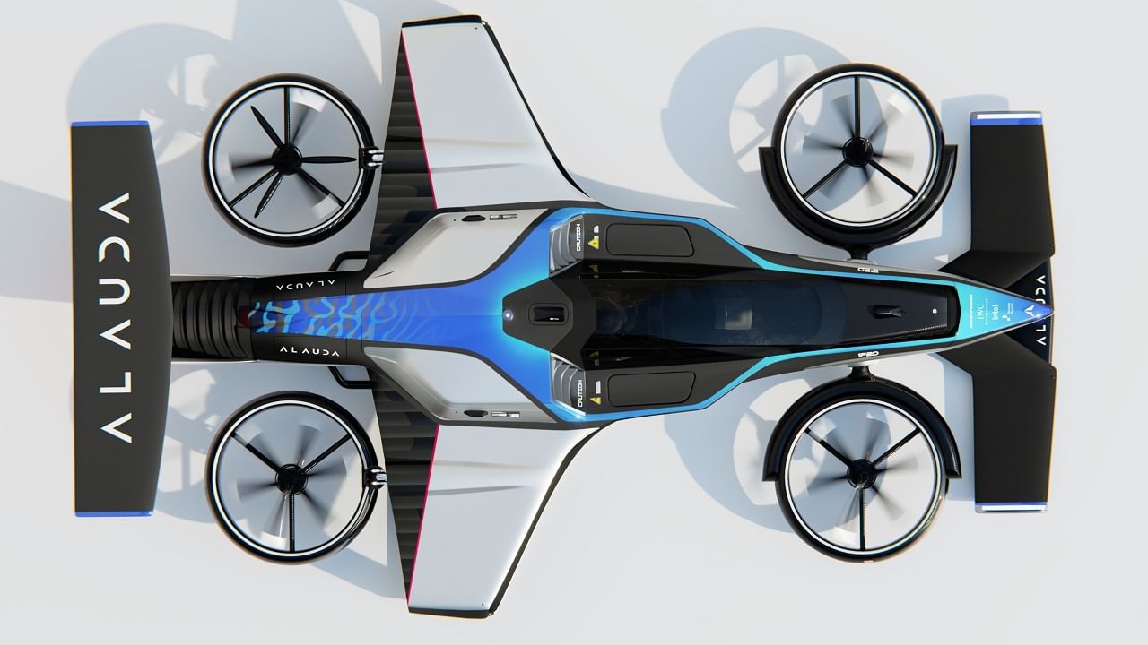 Flying Race Car: ఆకాశంలో కార్ రేస్ చూస్తారా?  గాలిలో ఎగిరే రేసింగ్ కార్ ఇదిగో.. గంటకు 360 కి.మీ వేగం