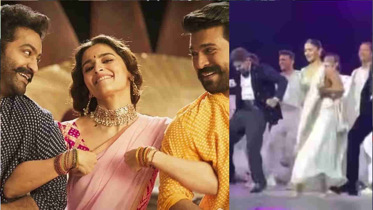 Alia Bhatt: అమ్మయిన 4 నెలలకే.. చీరకట్టులో నాటు నాటు సాంగ్‌కు స్టెప్పులేసిన అలియా.. అమ్మడి గ్రేస్‌కు ఫ్యాన్స్‌ ఫిదా