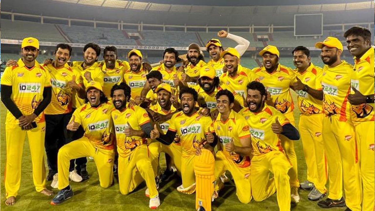 Celebrity Cricket League 2023: చిత్తుగా ఓడిన ముంబై హీరోస్‌.. 10 వికెట్ల తేడాతో చెన్నై రైనోస్ విజయం..