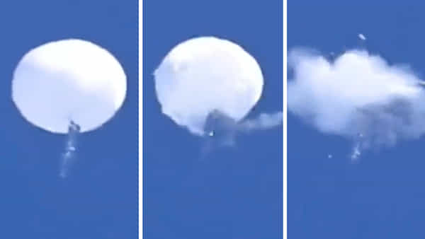 Chinese Spy Balloon: చైనీస్ స్పై బెలూన్ను కూల్చేసిన అమెరికా.. నాలుగు రోజులుగా వేచి చూసిన అగ్రదేశం..