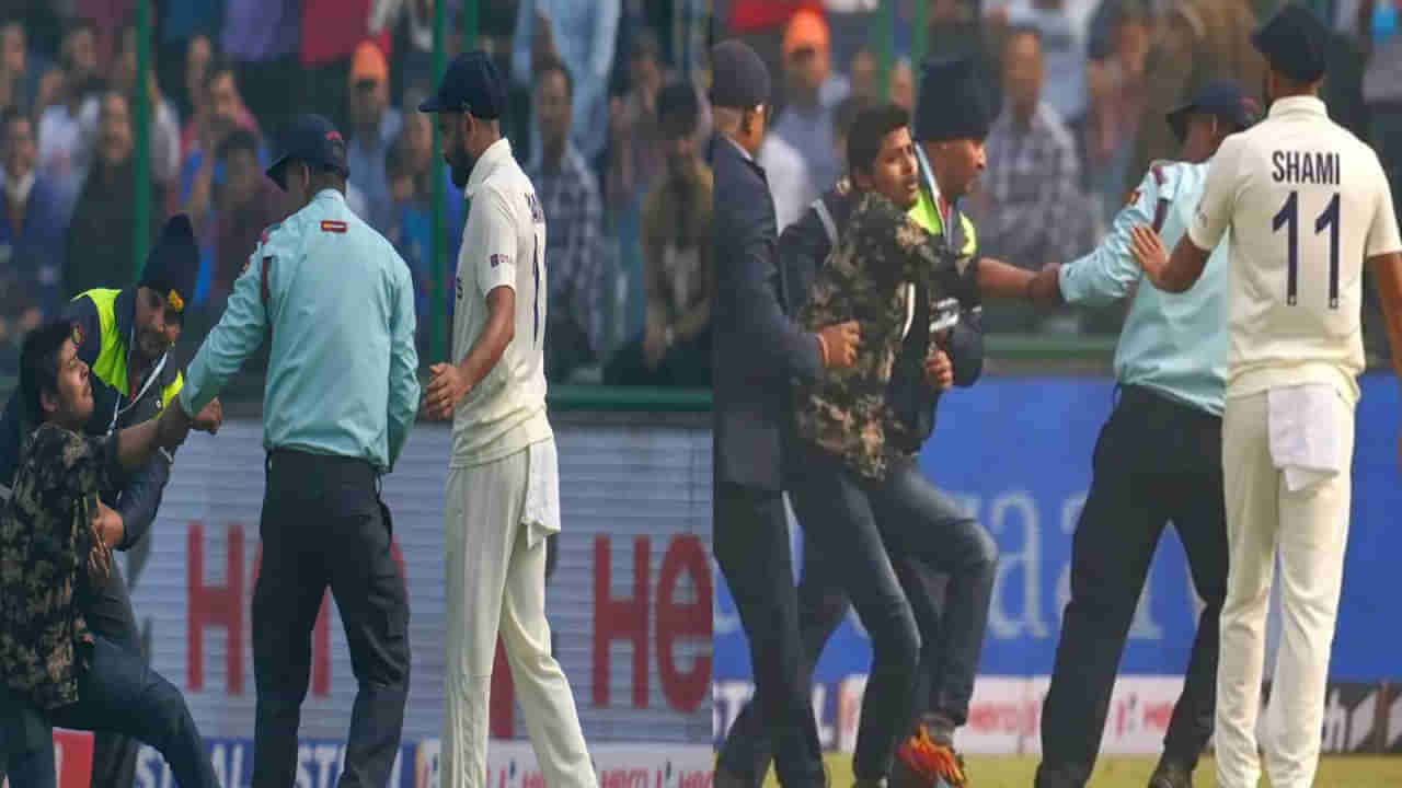 IND vs AUS: సెక్యూరిటీ కళ్లు గప్పి గ్రౌండ్‌లోకి దూసుకొచ్చిన అభిమాని.. షమీ చేసిన పనికి ఫిదా అవ్వాల్సిందే