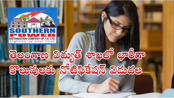 TSSPDCL Recruitment 2023: తెలంగాణ విద్యుత్తు శాఖలో 1601 పోస్టులకు నోటిఫికేషన్ విడుదల.. ఆన్లైన్ దరఖాస్తులు ఎప్పట్నుంచంటే..