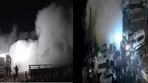 Turkey Earthquake: టర్కీలో భూకంపానికి కుప్పకూలిన భవనం .. భయంతో పారిపోతున్న జనం.. వీడియో వైరల్