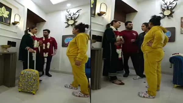 Watch Video: పొట్టుపొట్టుగా కొట్టుకున్న భర్త, ముగ్గురు భార్యలు.. కట్చేస్తే.. ట్విస్ట్ మామూలుగా లేదుగా..
