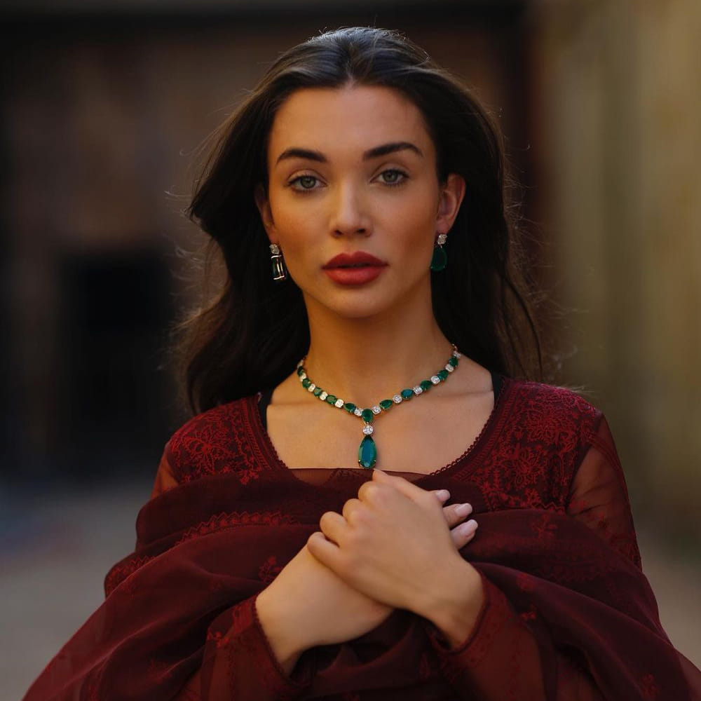 బ్రిటిష్ మోడల్ అమీ జాక్సన్ తెలుగు ప్రేక్షకులకు సుపరిచితమే. ‘ఎవడు’ సినిమాలో రామ్ చరణ్ సరసన నటించిన అమీ జాక్సన్.. ప్రస్తుతం లండన్లో ఉంటోంది. ఆ మధ్య బ్రిటన్కు చెందిన వ్యాపారవేత్త జార్జ్ పనాయోటౌతో డేటింగ్ చేసి అమీ వార్తల్లో నిలిచింది.