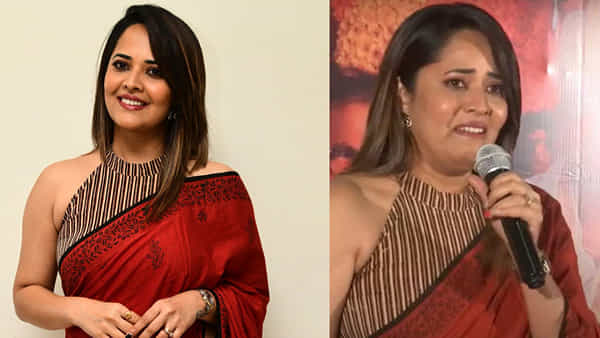 Anasuya Bharadwaj : వేదికపైనే కన్నీళ్లు పెట్టుకున్న అనసూయ.. రంగమార్తాండ ప్రెస్మీట్లో అను ఆసక్తికర కామెంట్స్..