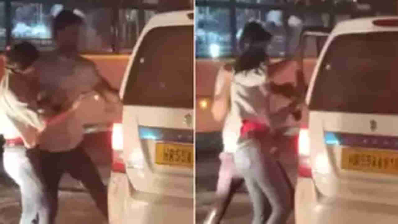 Watch Video: యువతిపై పిడిగుద్దులు.. దేశ రాజధానిలో మరో షాకింగ్ సీన్