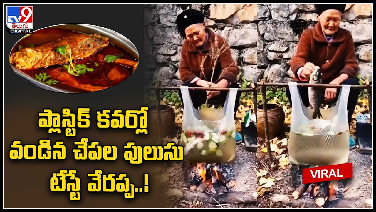 Fish curry in plastick: ప్లాస్టిక్‌ కవర్లో వండిన చేపల పులుసు టేస్టే వేరప్ప..!