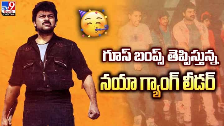 Gang Leader Re-Release: గూస్ బంప్స్ తెప్పిస్తున్న నయా గ్యాంగ్ లీడర్ Gang Leader Re-Release: గూస్ బంప్స్ తెప్పిస్తున్న నయా గ్యాంగ్ లీడర్