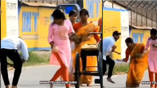 Viral Video: అల్లరి చేసిన పిల్ల చింపాంజీ.. బడితపూజ చేసిన తల్లి.. నవ్వులు పూయిస్తోన్న వీడియో