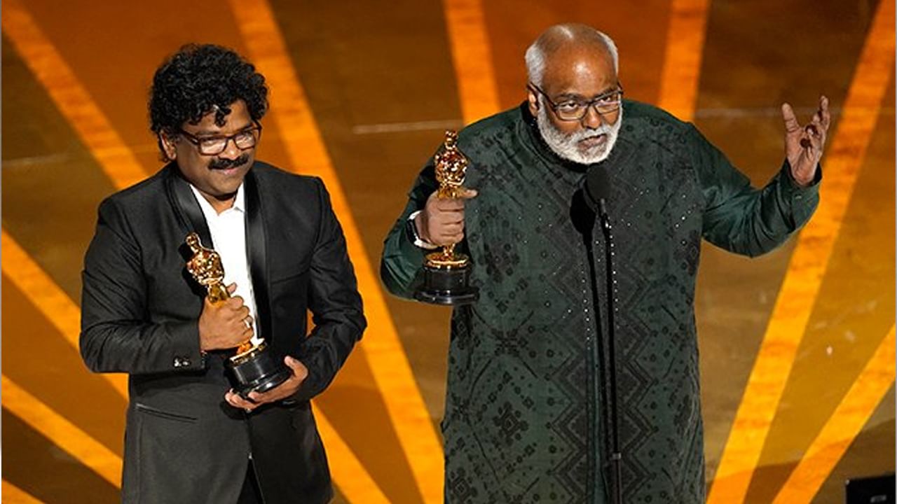 RRR-Oscar Award 2023: పాటతో మరోసారి ప్రపంచాన్ని ఆకట్టుకున్న కీరవాణి.. ఆస్కార్ వేదికపై మనసులోని మాట..