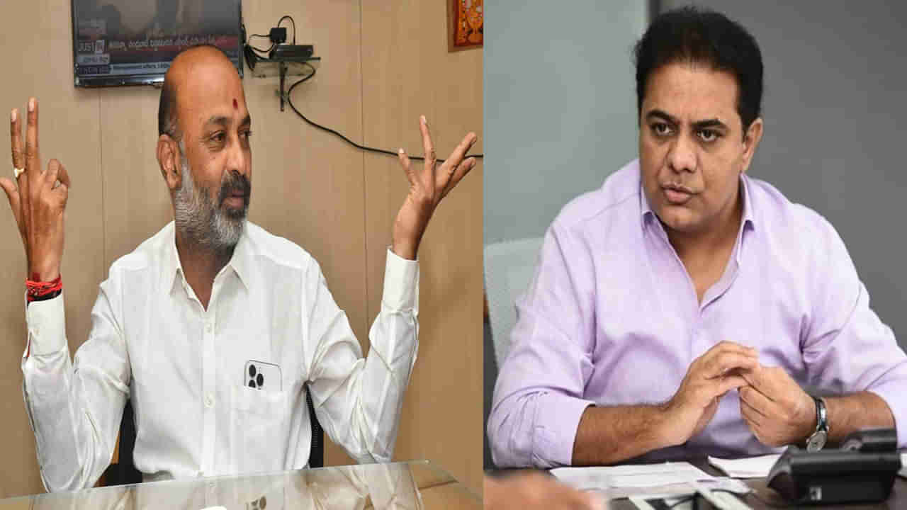 Telangana: బండి వర్సెస్‌ కేటీఆర్‌.. ట్విట్టర్‌ వేదికగా నేతల మధ్య బిగ్‌ ఫైట్‌. దిక్కుమాలిన పార్టీ అవసరమా అంటూ ఫైర్‌.