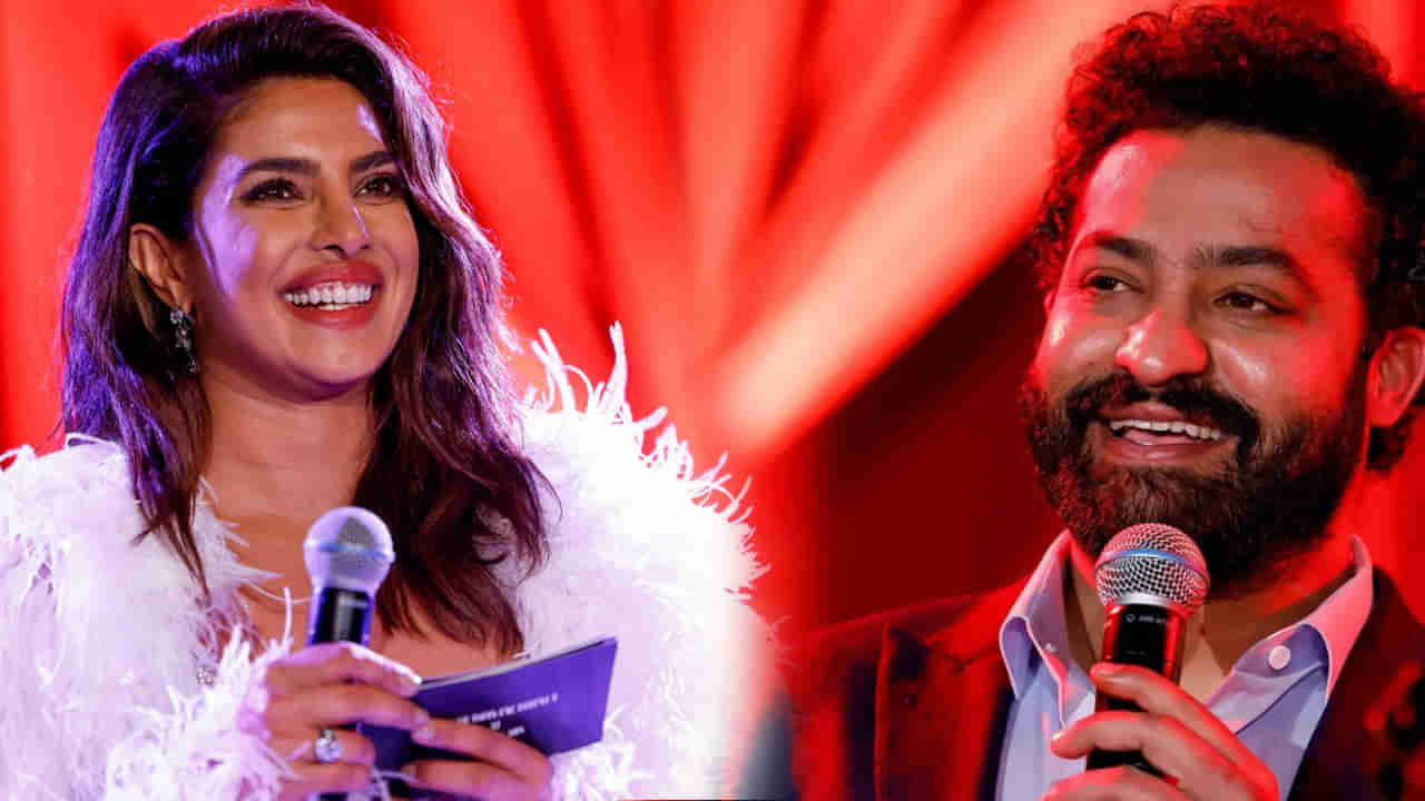 Jr NTR : గోబల్ బ్యూటీతో యంగ్ టైగర్.. వైరల్ అవుతోన్న తారక్‌, ప్రియాంకా ఫోటో