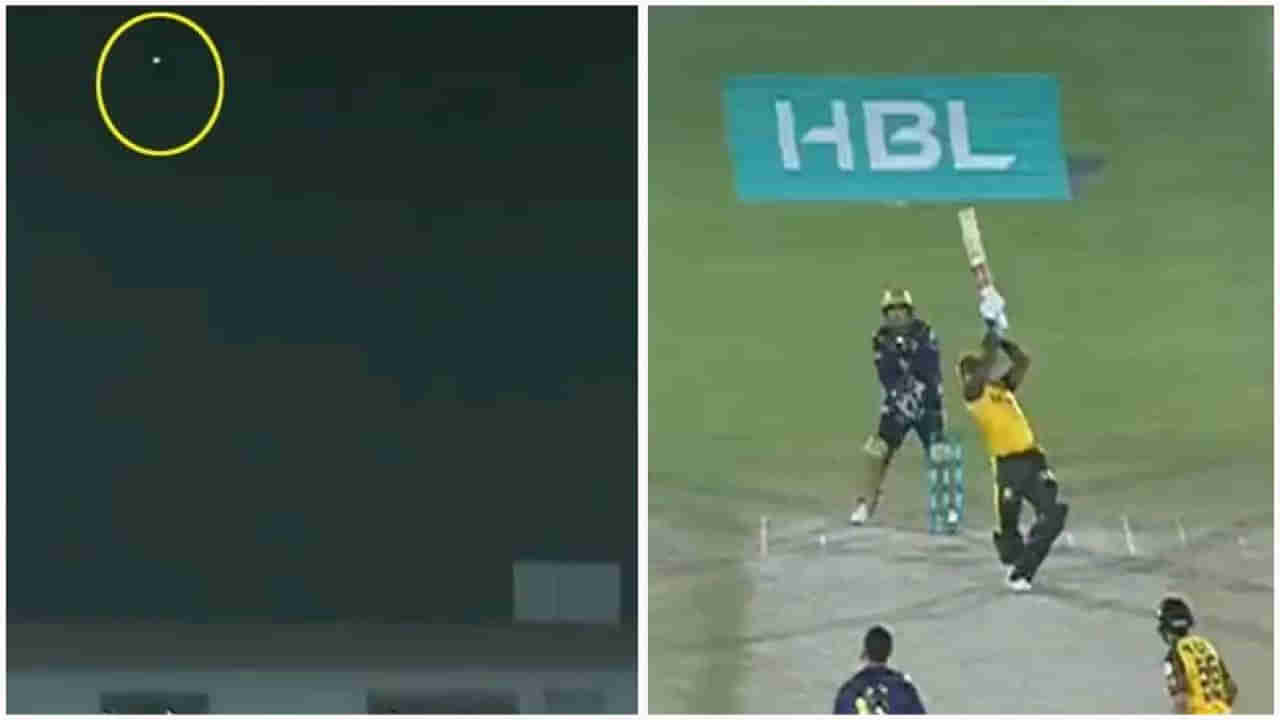 ఊరమాస్ బ్యాటింగ్.. క్రికెట్‌ లీగ్‌ చరిత్రలోనే అతి పెద్ద సిక్స్‌..స్టేడియం బయటకు బంతి.. వీడియో వైరల్‌