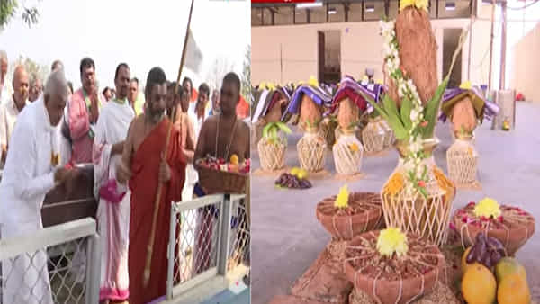 Brahmotsavam: వైభవంగా వట్టెం వెంకటేశ్వర స్వామి బ్రహ్మోత్సవాలు.. కలశాభిషేకంలో పాల్గొన్న జూపల్లి రామేశ్వరరావు దంపతులు
