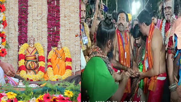 Ugadi-Srisailam: శ్రీశైలంలో వైభవంగా ఉగాది సంబరాలు.. మల్లన్న దర్శనానికి పోటెత్తిన భక్తులు ఆకట్టుకున్న వీరశైవుల విన్యాసాలు