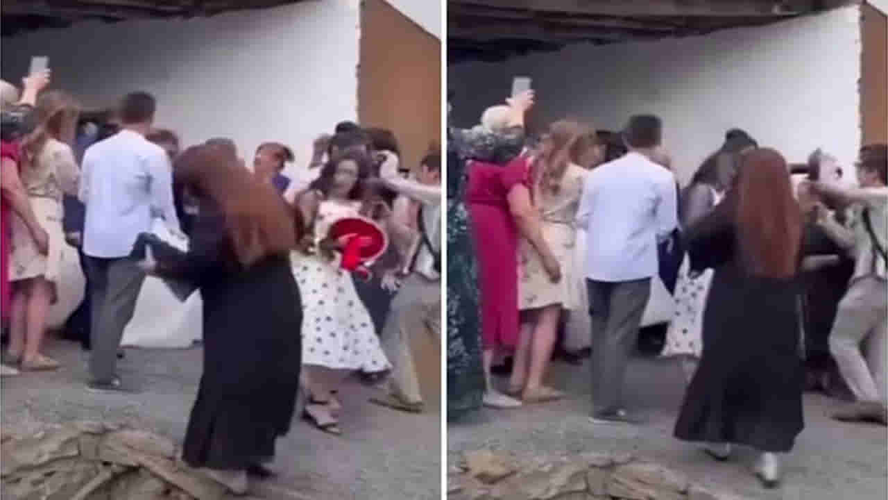 Viral Video: వధూవరులను ఫోటో తీయాలనుకుంది.. కట్ చేస్తే.. ఊహించని ట్విస్ట్.. దెబ్బకు అంతా షాక్!