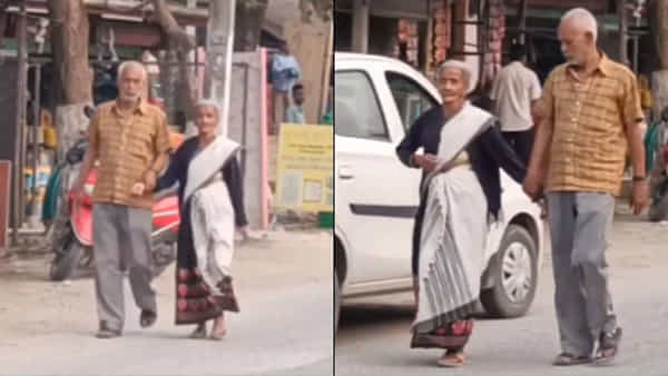 Viral Video: వృద్ధాప్యంలో కూడా చెరగిపోని అనుబంధం.. నెట్టింట వైరలవుతోన్న వీడియో