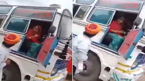 Viral Video: బస్సులో ఖాళీ లేదని డ్రైవర్ సీట్లో కూర్చున్న మహిళ.. తగ్గేదే లేదంటూ హల్చల్.. వీడియో చూడాల్సిందే..