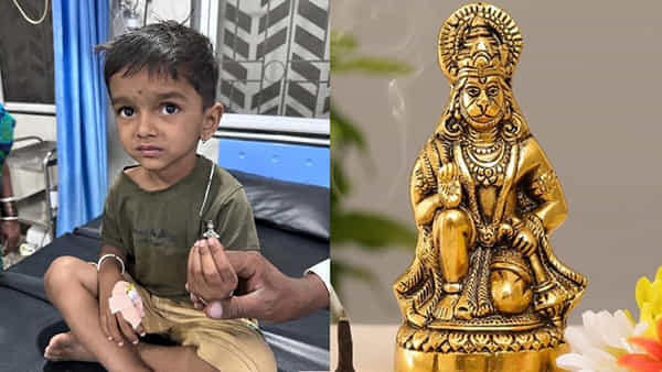 హనుమంతుడి విగ్రహాన్నే మింగేసిన చిన్నారి.. 6 గంటలకు పైగా గొంతులోనే.. చివరకు ఏమయ్యిందంటే..?