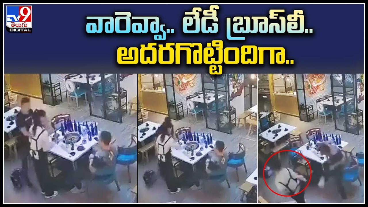 Viral Video: వారెవ్వా..! చేయిపట్టుకున్నాడని ఎగిరెగిరి తన్నింది.. లేడీ బ్రూస్‌లీ.. అదరగొట్టింది..