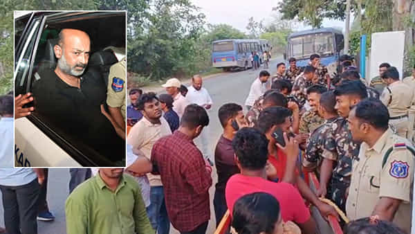 Bandi Sanjay Arrest: బొమ్మలరామారంలో హైటెన్షన్.. బీజేపీ ఎమ్మెల్యే రఘునందన్ రావు అరెస్టు..