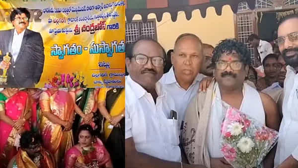 Chandra Bose: పుట్టిన ఊరిలో చంద్రబోస్కు ఆత్మీయ సత్కారం.. ఆస్కార్ గ్రంథాలయం ఏర్పాటుకు గేయ రచయిత హామీ