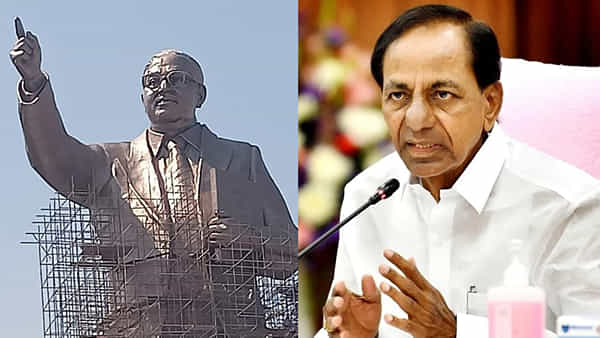 CM KCR: ముఖ్య అతిథి అంబేడ్కర్ మనుమడే.. హైదరాబాద్లో వేడుకగా రాజ్యంగ నిర్మాత విగ్రహావిష్కరణ..