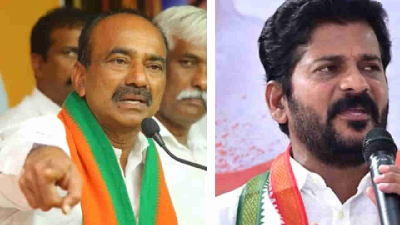 Revanth Reddy: తడిబడ్డలతో ప్రమాణానికి రావాలని ఈటల రాజేందర్‌కు రేవంత్ రెడ్డి సవాల్ .. ఈటల ఏమన్నారంటే