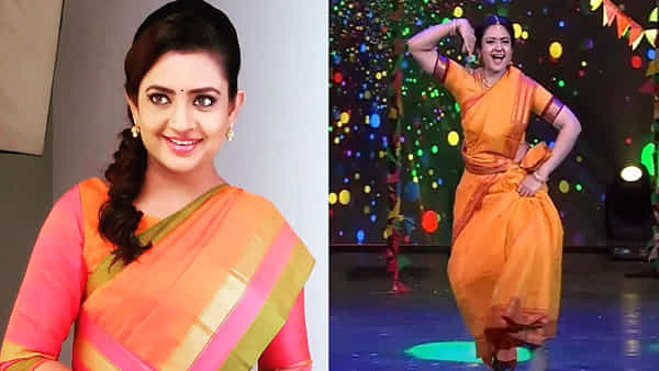 Indraja: కీర్తి సురేష్ను మరిపించిన ఇంద్రజ.. దసరా మాస్ బీట్కు అదరగొట్టిన సీనియర్ హీరోయిన్..