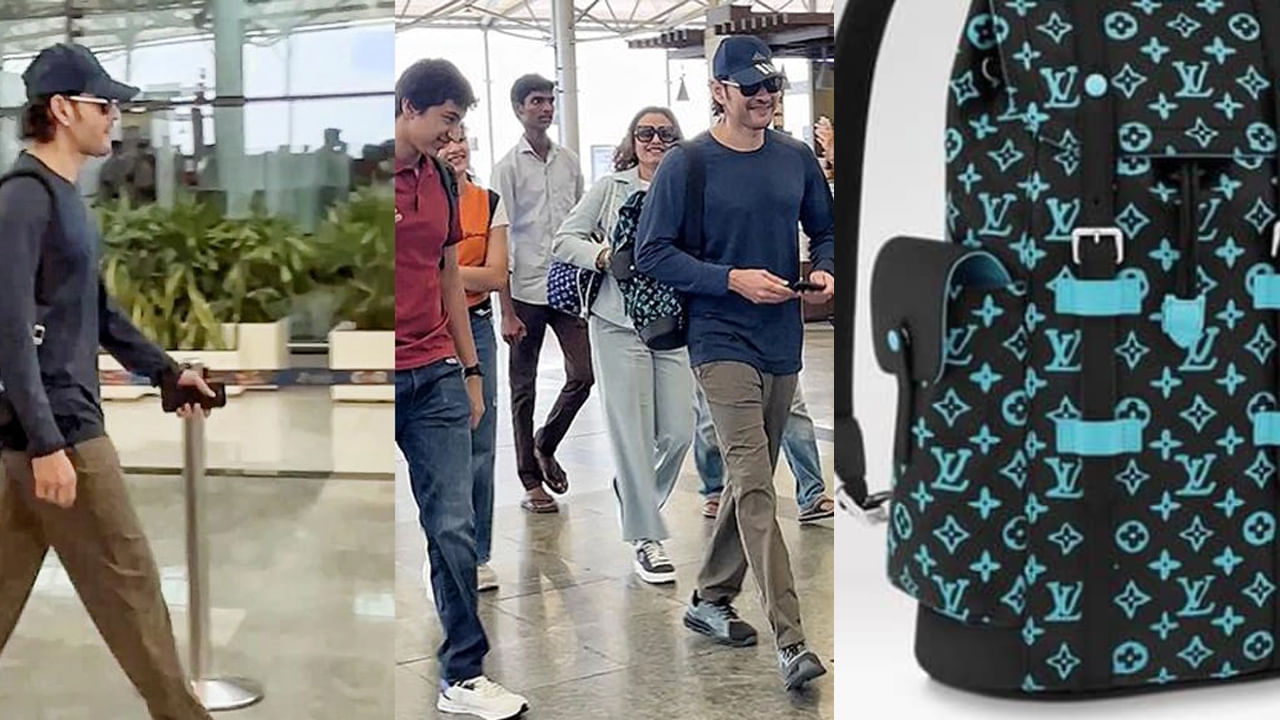 Mahesh Babu's Louis Vuitton bag at Hyd airport turns heads, it is worth Rs…